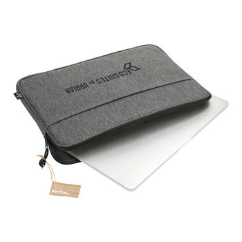 Recycled Laptop Sleeve Holds 15" Laptops - 1% of Sales Donated to Eco Nonprofits