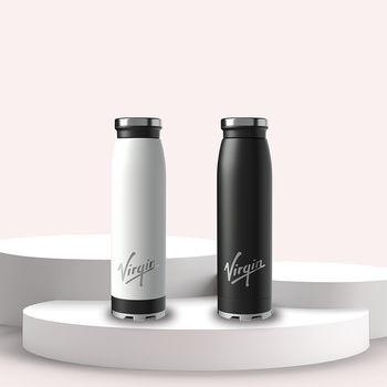 23 oz Vacuum Insulated Bottle with Carrying Handle and Built-In Phone Stand is Perfect for Millennials