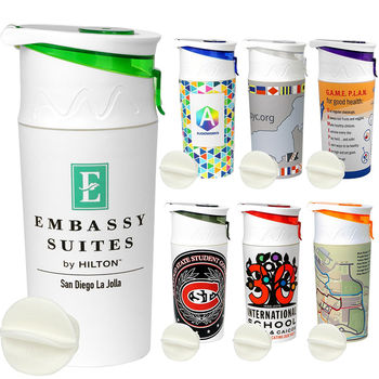 Shaker Bottle with Full-Color Printing