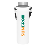 *NEW* 32 oz Copper-Vacuum Insulated Bottle with Powder-Coated Finish and a Removable Carrying Strap with Buckles