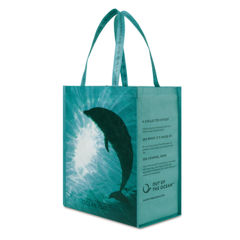 Out of the Ocean&reg; Spacious Do-It-All Large Shopper Bag is Made from 100% Ocean Plastic