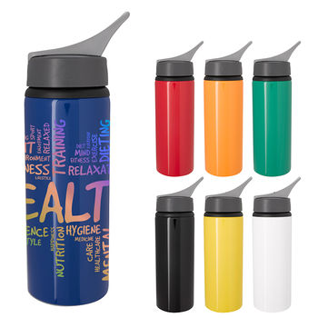 25 oz Aluminum Bike Bottle with Full-Color Wrap Printing