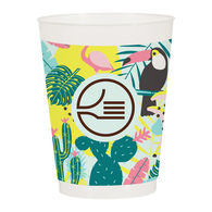 16 oz Flex Cup with Full-Color Wrap Printing