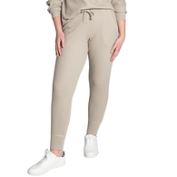 Charles River® Womens Waffle-Knit Texture Supremely-Soft Relaxed Joggers