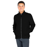 Charles River® Mens Stylish, Diamond-Quilted Sweatshirt Jacket 