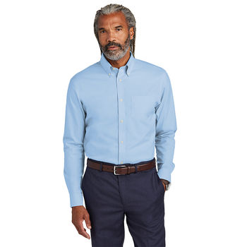 Brooks Brothers&reg; Men’s Wrinkle-Free Stretch Pinpoint Shirt