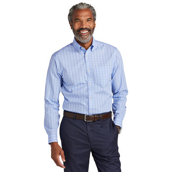 Brooks Brothers&reg; Men’s Wrinkle-Free Stretch Patterned Shirt