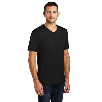 Mens' 100% Cotton V-Neck Tee