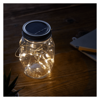 Solar Power Mason Jar Light