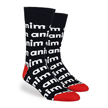 Semi-Custom Socks, Low Minimum Order - Step & Repeat