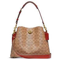 Coach® Willow Sig Canvas Shoulder Bag