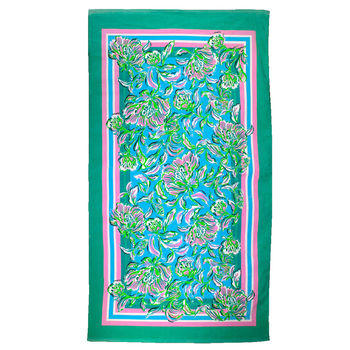 Lilly Pulitzer&reg; 40" x 72" Chick Magnet Beach Towel