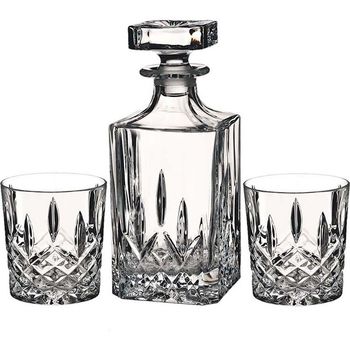 *NEW* Waterford&reg; Markham Double Old Fashioned Pair & Square Decanter