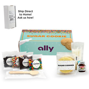 Sugar Cookie Decorating Kit with Premium Toppings in Mailer Box