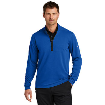 Nike&reg; Adult Textured 1/2-Zip Cover-Up