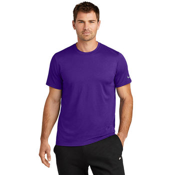 Nike&reg; Adult Swoosh Sleeve rLegend Tee Made from Recycled Polyester