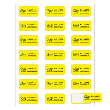 *NEW* 1" x 2" Full-Color Rectangle Labels on Sheets