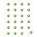 1.25" Full-Color Circle Labels on Sheets