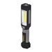 Magnetic Two-Tone COB/LED Worklight with Clamp, 17-Pivot Angles and Side and Top Lights