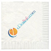 *NEW* 3-Ply White Luncheon Napkin with Full-Color Digital Print
