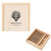 Playing Card & Dice Set in a Wooden Box