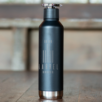 750ml Double Wall Stainless Steel Bottle with Spigot Cap & Full-Color Printing, 79% Recycled, Carbon-Neutral, Second Life Packaging Transforms Into a Bird Feeder Reducing Landfill Waste - Low Minimums