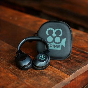 *NEW* Noise-Canceling Headphones Case and Full-Color Printing, 47% Recycled, Carbon-Neutral, Second Life Packaging Transforms Into a Illuminated Table Reducing Landfill Waste - Low Minimums