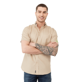 NEW* Men's STIRLING Short Sleeve Button Up Shirt