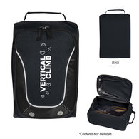 Vented Golf Shoe Bag with Double Zippered Main Compartment