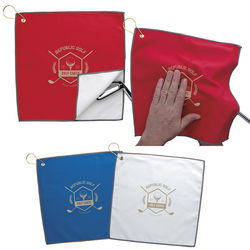 *NEW* RPET Double Layer Golf Towel