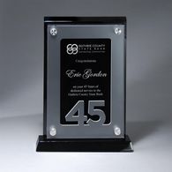 Anniversary Achievement Award with Years of Service Numbers