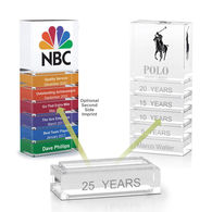 Stackable Bar Award System: Clear Acrylic Bar