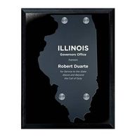 Plaque with Frosted Acrylic State Cutout (All 50 States Available!)