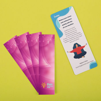 Textured Sensory Fidget Strips Reduce Feelings of Uneasiness, Stress, and Restlessness (Pack of 4)
