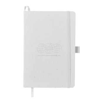 *NEW* 5.5" x 8.5" Bound Hard Cover Journal with FSC-Certified Paper and Seeded Paper Covers that Can be Planted to Sprout Daisies - 1% of Sales Donated to Eco Nonprofits