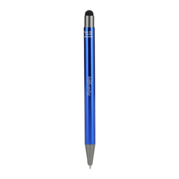 High Gloss Aluminum Ballpoint Gel Stylus Pen Made from Recycled Aluminum 