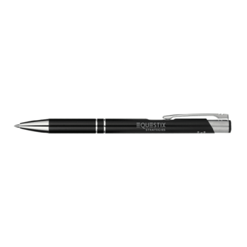 High Gloss Aluminum Gel Pen Made from Recycled Aluminum