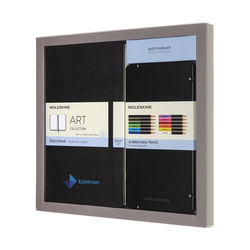 Moleskine&reg; Coloring Kit - Sketchbook and Watercolor Pencils