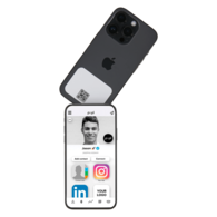 *NEW* Popl® Digital PhoneCard - Tap Your Card to Another Smartphone to Instantly Share Your Contact Info
