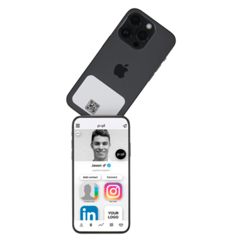 *NEW* Popl&reg; Digital PhoneCard - Tap Your Card to Another Smartphone to Instantly Share Your Contact Info