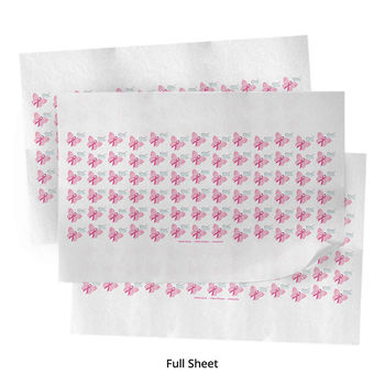 *NEW* Custom Tissue Paper –11.5" x 18" Half Sheet, Full-Color Imprint