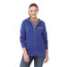 Quick Ship LADIES' Ultra Soft Fleece Full Zip Hoodie Sweatshirt with Thumbholes - BETTER