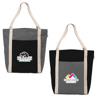 *NEW* 17 x 15 Recycled Cotton/Poly Blend Tote Bag with a Full-Color Imprint