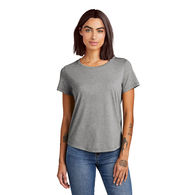 Allmade® Womens Eco Tri-Blend Scoop Neck Tee (50% Recycled Water Bottles, 25% Organic Cotton, 25% Sustainable Modal) is the Unicorn of Womens Tees!