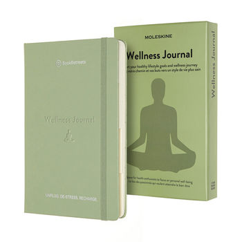 Moleskine&reg; Wellness Journal with Nutrition Tips, Exercises and Information
