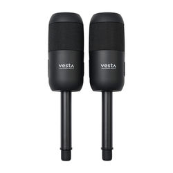 8.14W iLive&reg; Indoor and Outdoor Bluetooth Solar-Powered Speakers Include Removable Stakes for Strategic Outdoor 360-Degree Sound Placement