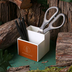 *NEW* Stylish Desk Organizer is Earth-Friendly - Made from Recycled Faux Leather and Recycled Plastic