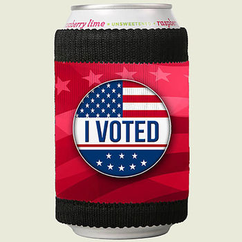 Stretchy Beverage Sleeve Made from 93% Ocean-Bound Recycled Plastic Fits an Array of Standard Size Cups, Cans, or Bottles