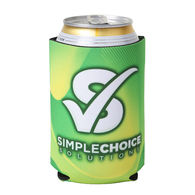 Can Cooler Made From 81% Post-Consumer Polyester and Rubber 