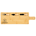 Long Charcuterie Board with Magnetically Attached Utensils